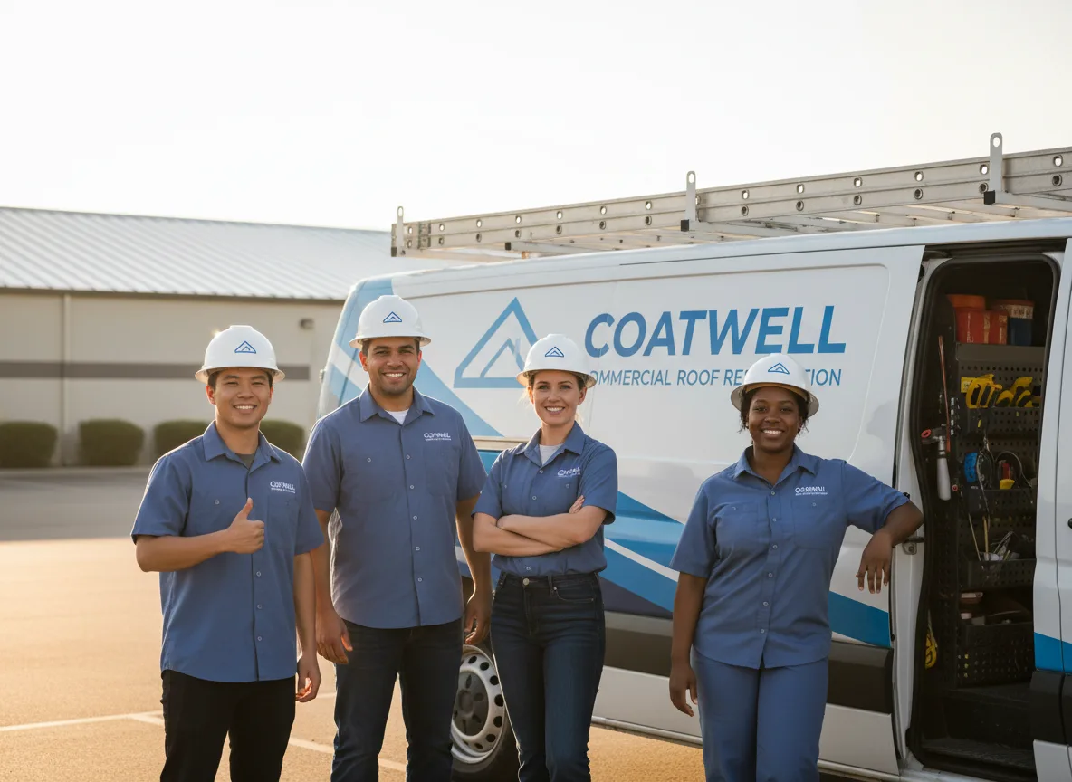 Commercial roof coating company in Polo, MO